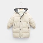 Enfants Manteau D'hiver Adolescentes Bébé Garçons Filles Coton-rembourré Parka & Manteaux Épaissir Chaud Vestes Longues Enfant En Bas Âge Vêtements D'extérieur Pour Enfant