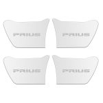 4pcs stainless steel car interior door handle ornament sticker for Toyota Prius 30 Accessories Car Styling