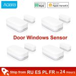 Xiaomi Aqara Door Window Sensor Smart Zigbee Wireless Connection Mini Door Sensor Work With Gateway Hub For Homekit Mi Home App