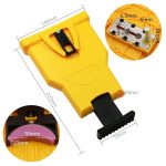 Quality Chainsaw Teeth Sharpener Portable Sharpen Chain Saw Bar-Mount Fast Grinding Sharpening Chainsaw Chain Woodworking Tools