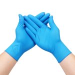 100 pcs Disposable Nitrile Gloves Synthetic Nitrile Xingyu Black Waterproof Oil-Proof Protective Gloves House Industrial Use