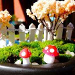 Mini champignons artificiels de 2 cm,10 pièces, mousse de Terrarium, pierreries artisanales, piquet de résine artisanat de décoration, nouvelle offre spéciale!