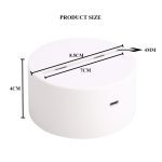 10Pcs/Lot 3D LED Lamp Base Acrylic Night Light Base LED USB Touch Remote Control Lighting Accessories Base Wholesale