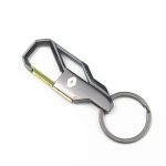 3D Metal Car Key Chain Key Ring Keyring For Renault Megane 2 3 Duster Logan Clio Laguna 2 Captur Car Accessories Car Styling