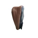 AUTO -Anti-slip Zipper Closure Car Gear Shift Knob Cover Black Auto parts Car stall anti-slip leather case Driving control cover