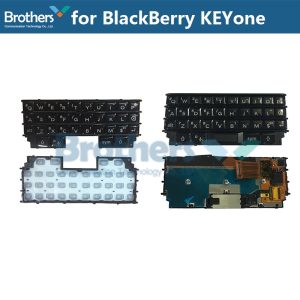 Bouton de clavier pour BlackBerry KEYone DTEK70, câble flexible, pièces de rechange de téléphone, noir argent, 1 pièce