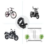 Towode – serrure à empreinte digitale en acier pour vélo, serrure de porte, tiroir USB, verrouillage rapide, mot de passe, étanche, 2/4/10 pièces