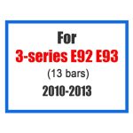 Front Grille Trim Strips For BMW E46 E90 E60 E39 E36 F30 F10 F20 X5 E70 E53 G30 E91 E92 E93 E87 X3 E83 F25 X6 E71 F31 F22 F34 X1