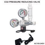 Fish Tank DIY CO2 Regulator Solenoid Vvalve Bubble Counter Fine-Tuning Valve CO2 Reaction Control System Pressure Reducing Valve