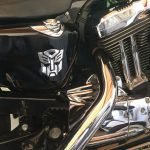 Car Styling Plastic 3D Car Stickers Cool Autobots Logo Transformers Badge Emblem Tail Decal Motorcycle bicycle Car decoration