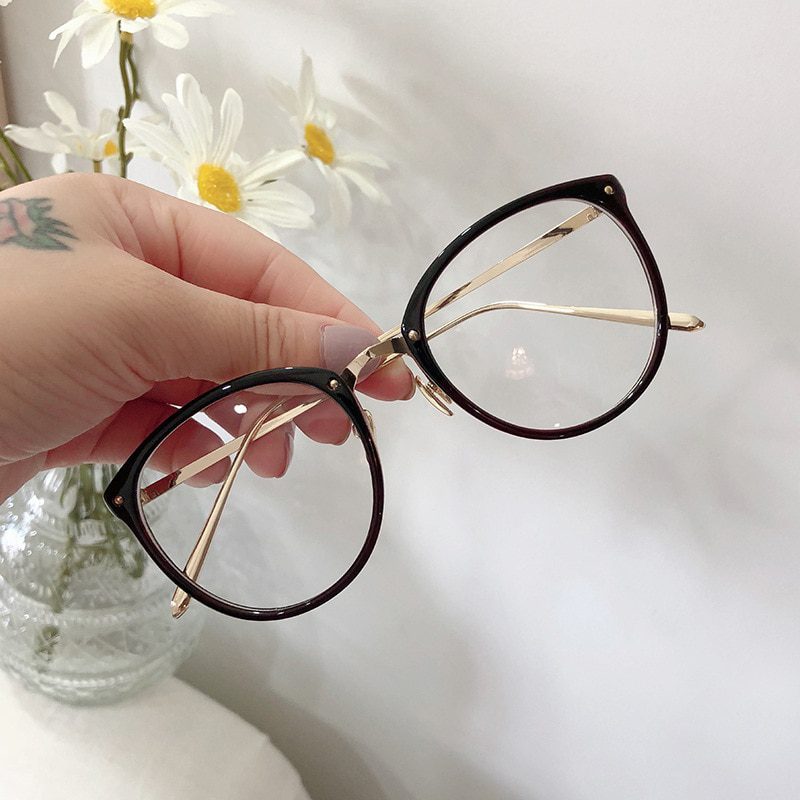 Lunettes-optiques-rondes-surdimensionnées-pour-femmes-et-hommes,-montures-métalliques,-verres-clairs Lunettes optiques rondes surdimensionnées pour femmes et hommes, montures métalliques, verres clairs