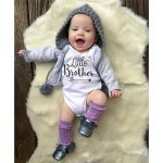 Famille correspondant à des tenues frère soeur été T-shirt bébé garçons barboteuse petit garçon body grande soeur T-shirt été enfant haut t-shirts