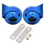 12V 1 Pair Electric Snail Horn Speeker Waterproof Universal Car Motorcycle Truck Boat 400DB Electric Loud Snail Air Horn Siren