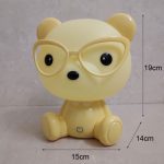 Rabbit Lamp Baby Night Lights Pig Bear Led Night Lamp Bedroom Cartoon Animal Table Lamp Kids Birthday Christmas Gifts Home Decor