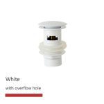 white with hole