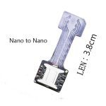 Adaptateur hybride Double carte Micro SD Nano Sim, Extension pour Xiaomi Redmi, Samsung, Huawei