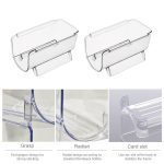 1/2/4 Pièces Transparent support de stockage de Vin En Bouteille boisson boîte de rangement Universel Vin Porte-Bouteille Réfrigérateur Organisateur De Stockage