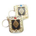 Mini pendentif islamique musulman, porte-clés pour arche du coran, livre en vrai papier, peut lire de petits bijoux religieux pour femmes, 1 pièce