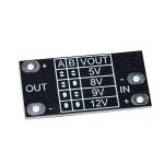 Module de suralimentation multifonction avec indicateur LED, mini batterie au lithium de tension 3.7 V, 5 V, 8 V, 9V ET 12V DIY, 1.5A