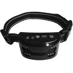 Intelligent Dog Anti Bark Collar Ultrasonic Rechargeable Training Collars Waterproof Vibration Dog Stop Barking Control Bark Col