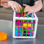 Jeu de tri en forme d'innybin pour bébé, jeux éducatifs d'apprentissage Montessori pour enfants