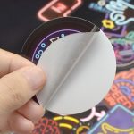 Lot de 10/30/50 autocollants lumineux néons, style dessin animé, décoration de guitare, skateboard, moto, ordinateur portable, jouets pour enfants, idéal en cadeau,