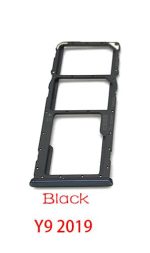 Support de Slot de plateau de carte SIM, pièce de rechange pour Huawei Y6 Y9 Y7 Pro 2019