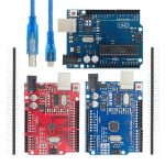 Carte de développement UNO R3 CH340G + MEGA328P avec câble USB ATEGA328P, puce SMD 16Mhz pour Arduino, un ensemble,