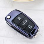 tpu car key case cover for audi a3 8p 8v a4 b7 b8 b5 b9 a1 a5 q7 q5 a6 4f c6 c5 c7 c4 tt q3 s3 a7 a8 c4 tt 8n shell covers