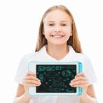 Ardoise électronique à écran LCD pour dessins et écriture avec stylet, tablette graphique de 6,5 pouces, support numérique,