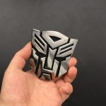 Car Styling Plastic 3D Car Stickers Cool Autobots Logo Transformers Badge Emblem Tail Decal Motorcycle bicycle Car decoration