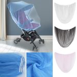 Moustiquaire anti-moustiques pour poussette de bébé, filet de Protection pour nourrissons en maille, accessoires de poussette, 150cm