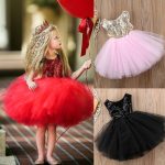Robe de mariée pour fille, tenue, soirée, sans manches, vêtements fantaisie, à paillettes, fête, baptême, anniversaire