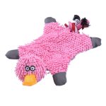 Pet Dog Squeaky Toy Durable Cute Papa Duck Making Sound Plush Dog Puppy Chew Toys Training Teething Toys For Small Medium Dogs