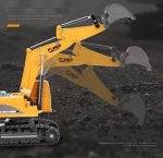 Jouet pelleteuse RC, petit excavateur RTR, en alliage d'ingénierie de voiture et plastique, pour enfants, cadeau de Noël, 2,4 Ghz, 6 chaînes, 1:24