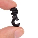 20 pièces de Clips de Style S pour câble de frein de vélo vtt, Guide de tuyau de boucle, Clip de ligne transversale de vélo