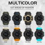 SMAEL Mens Watch Military Waterproof Sport Wrist Watch Digital Stopwatches For Men 1802 Military Watches Male Relogio Masculino