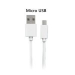 White Micro usb