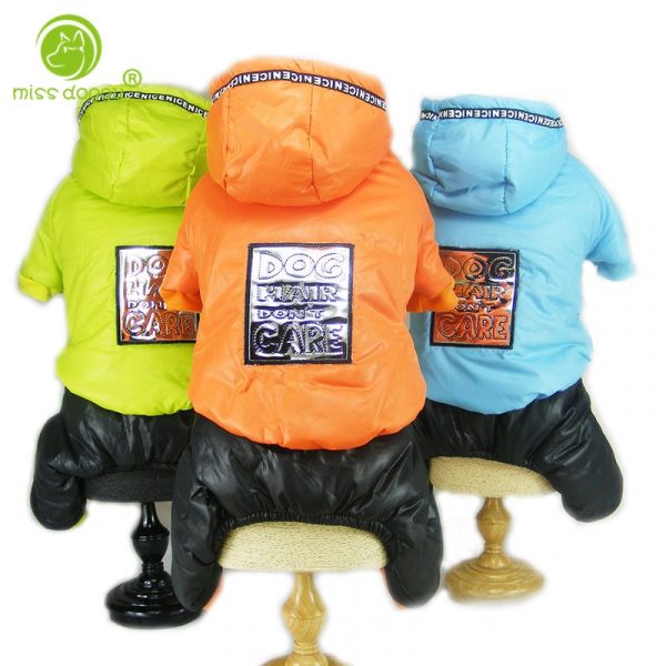 Winter Warm Jumpsuit for Dogs Four Legs Suit Pet Dog Clothes for Small Dogs Thicken Jacket Overalls for Yorkshire Chihuahua