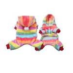 Soft Fleece Dog Jumpsuit Winter Dog Clothes Pajamas for Small Puppy Coat Pet Outfits Dog Hoodie Clothing Yorkie shih tzu