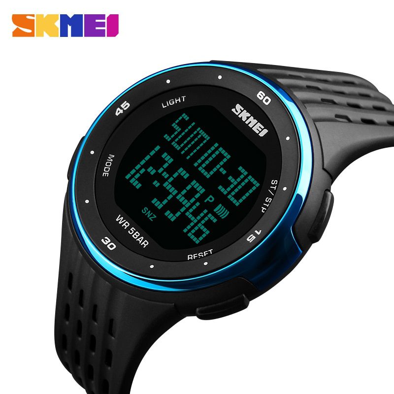 SKMEI-1219-Men-Digital-Watch-LED-Display-Waterproof-Male-Wristwatches-Chronograph-Calendar-Alarm-Sport-Watches-Relogio-Masculino SKMEI 1219 Men Digital Watch LED Display Waterproof Male Wristwatches Chronograph Calendar Alarm Sport Watches Relogio Masculino