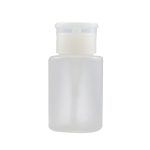 Portable 60 ml/120 ml vide clair pompe distributeur bouteille en plastique vernis à ongles dissolvant conteneur de nettoyage