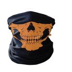 Hommes écharpe Halloween Ride bandana femmes foulard Ski crâne demi visage masque fantôme écharpe cou randonnée écharpes Cuello cagoule masques