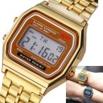 JOYROX 2020 Men Watches Luxury Rose Gold Watch Women Men Business Clock Multifunction LED Sports Digital Men erkek Reloj Relogio