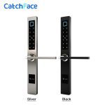 Waterproof European Style Bluetooth Fingerprint Lock Electronic Smart door lock For Aluminum Glass Door