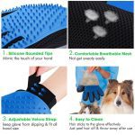 Fashion Rubber Pet Bath Brush Environmental Protection Silicone Glove for Pet Massage Pet Grooming Glove Dogs Cats Pet supplies