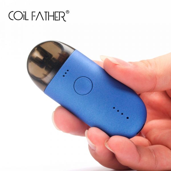 Coil dad POP POD – Kit de démarrage tout-en-un pour Cigarette électronique, capacité de 2ml, batterie de 600mah