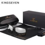 KINGSEVEN — Lunettes de soleil polarisées en aluminium magnésium, Pour la conduite, lunettes rectangulaires pour hommes Oculos masculino masculin