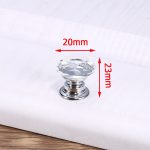 KAK Luxury Diamond Crystal Handles Shoebox Cabinet Handles Closet Dresser Drawer Knobs Wardrobe Pulls Pullers Furniture Hardware