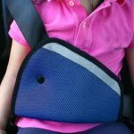 Dispositif de réglage de la ceinture de sécurité pour voiture, Triangle de Protection respirant, pour bébé, pour enfants